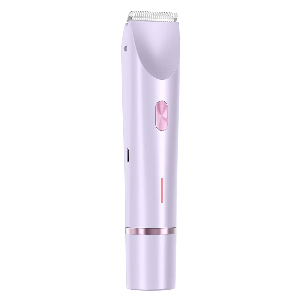 Electric Razors for Women 2 in 1 Bikini Trimmer Face Shavers Hair Removal for Underarms Legs Ladies Body Trimmer Waterproof