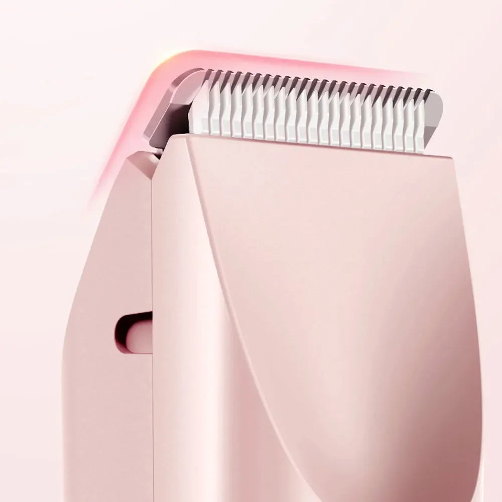 Electric Shaver for Women Waterproof Wet & Dry Hair Razors 2 in 1 Double Head Dual Bikini Hair Trimmer Detachable Head Shaver