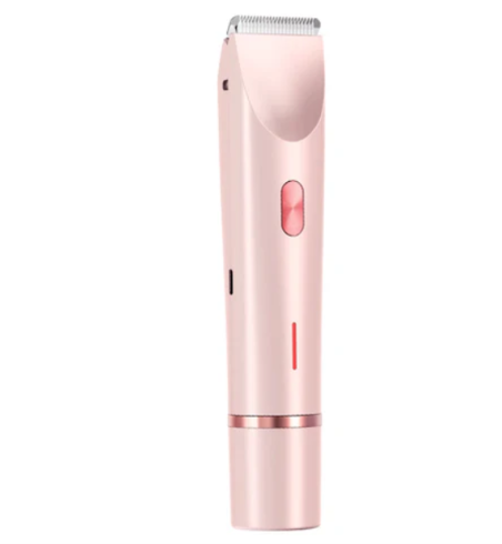 2 In 1 Hair Remover Women's Double Head Shaver Private Pubic Hair Trimmer Electric Razor Wet Dry Electric Body Hair